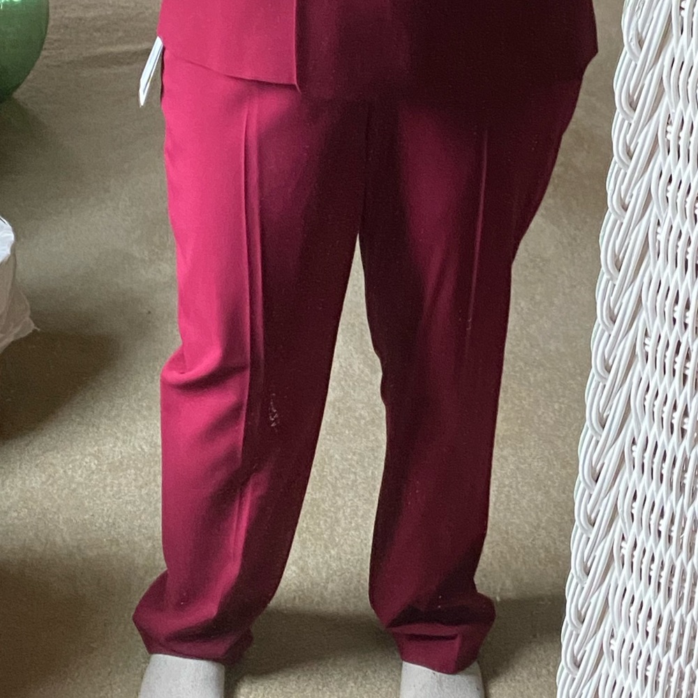 Nine West Maroon Women’s Dress Pants